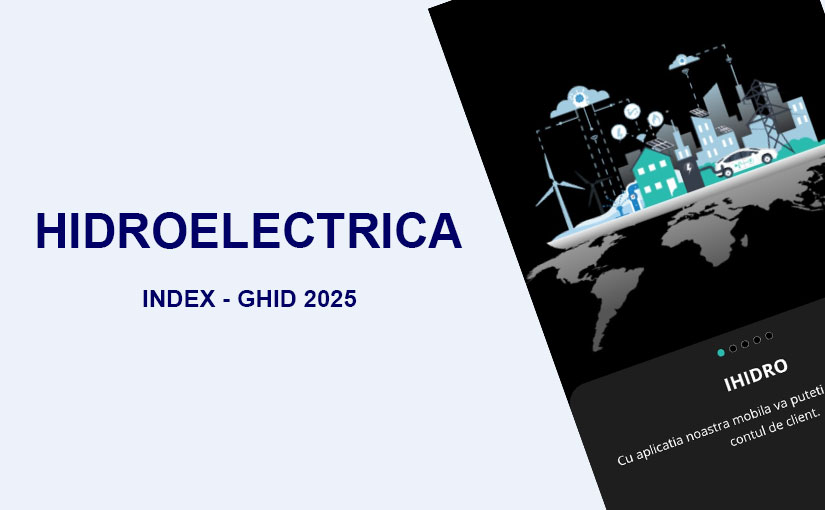 Hidroelectrica Index – transmitere, autocitire, contact derajamente