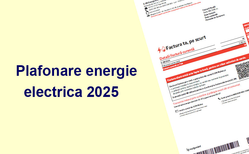 Plafonare energie electrică 2025 – Contact energie